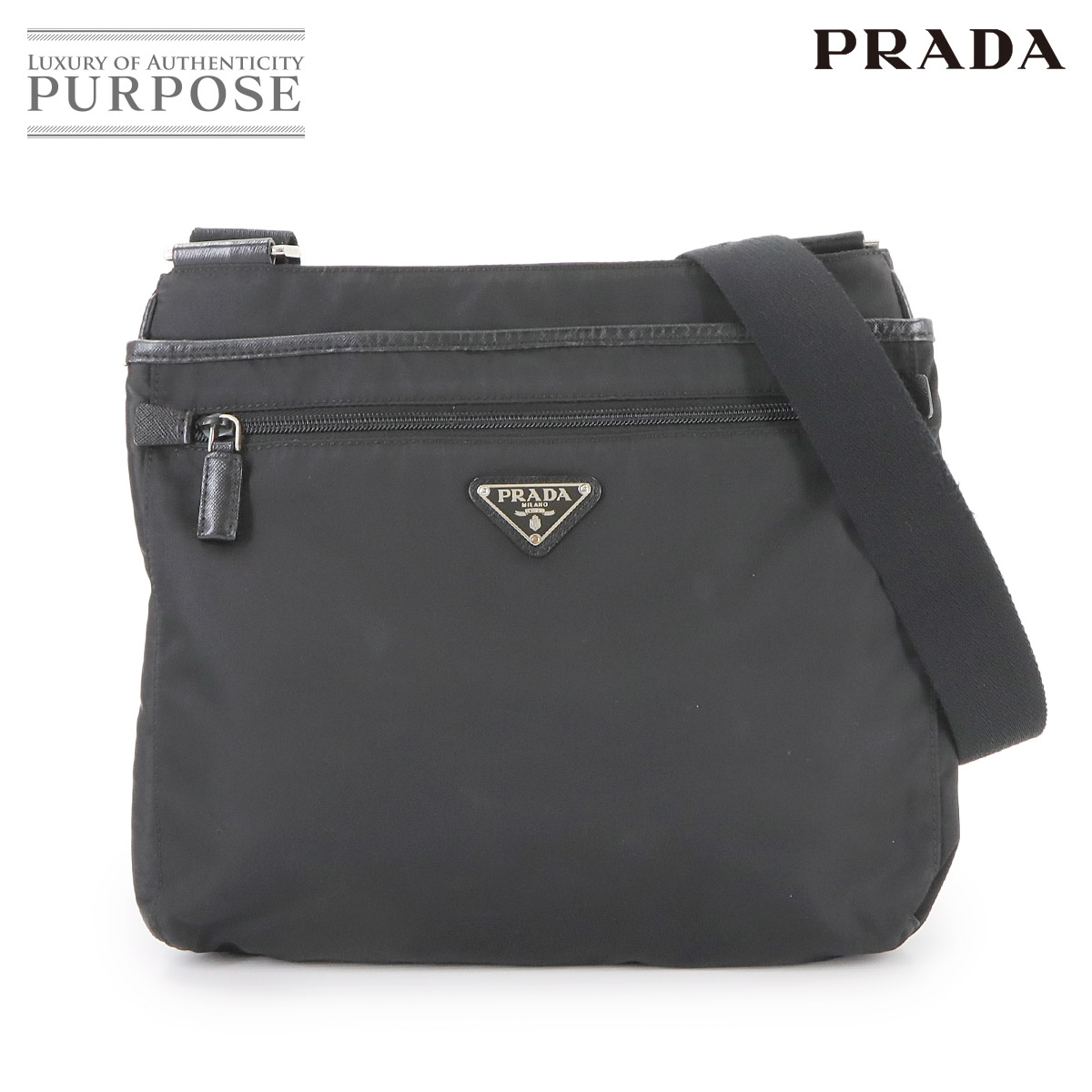 プラダ ナイロン×レザー シルバー金具 ワンショルダー ハンド バッグ 黒. 楽天市場】PRADA プラダワンハンドショルダーバッグBR2557