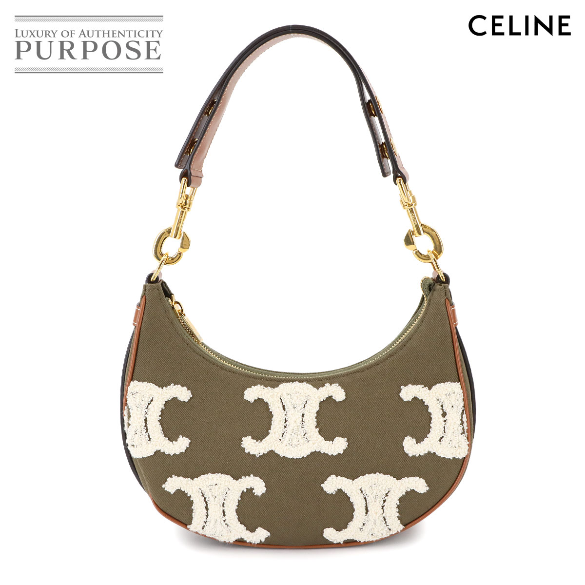 早い者勝【極美品】セリーヌ　トリオンフ　アヴァ　ショルダーバッグ　ハンドバッグ 早い者勝【極美品】CELINE セリーヌ トリオンフ アヴァ
