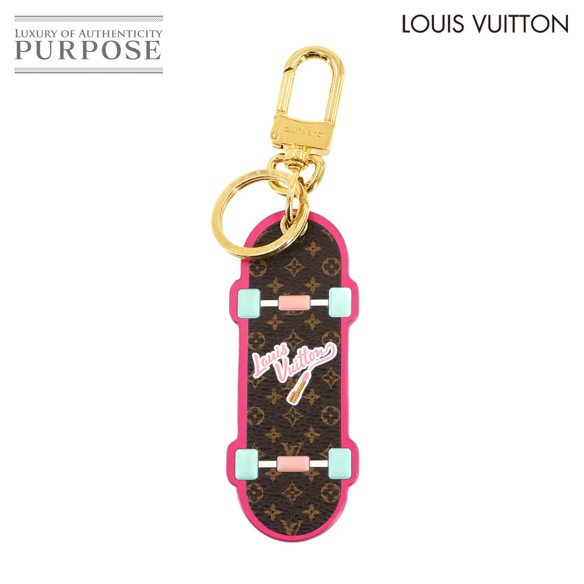 ［極美品］LOUIS VUITTON  エクリプス　スケボー　キーホルダー キーホルダー・LV スケートボード S00｜ルイ・ヴィトン 公式