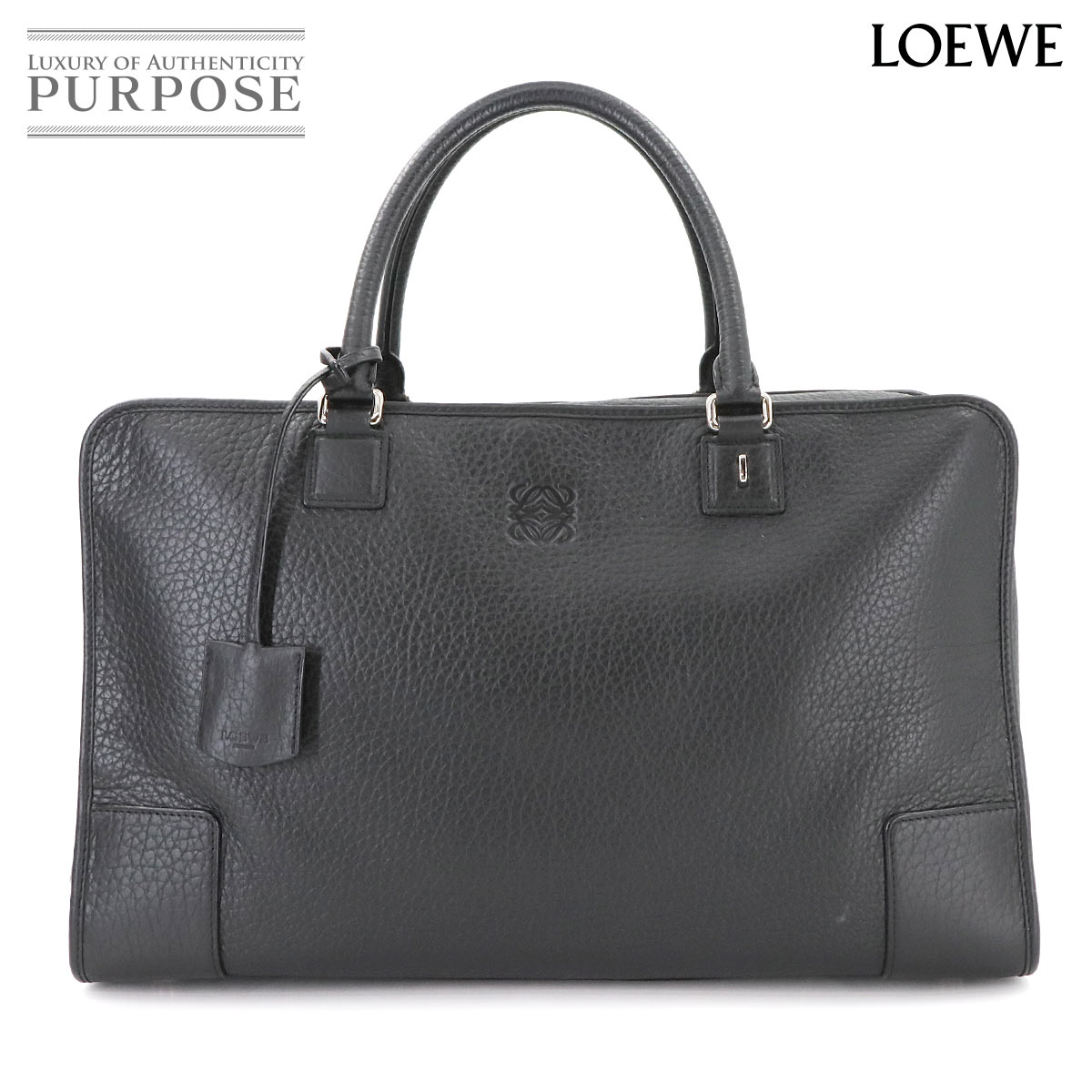 【✨美品✨】LOEWE ボストンバッグ ブラック/ブラウン 楽天市場】ロエベ アマソナ（ボストンバッグ｜レディースバッグ