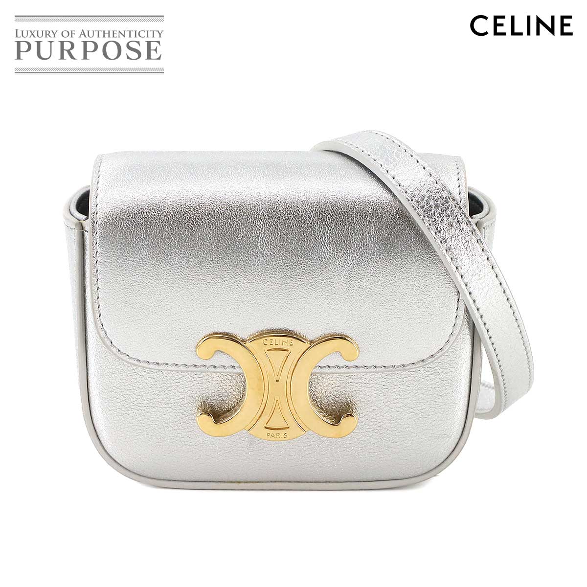 楽天市場】【未使用 展示品】 セリーヌ CELINE トリオンフ