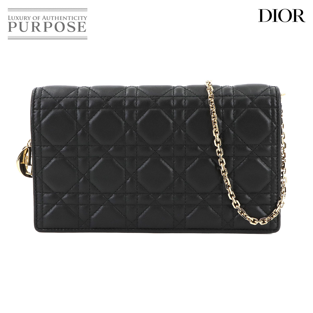 Dior ウォレットチェーン お財布要らず♪】Dior☆ミニバッグ チェーンウォレット (Dior