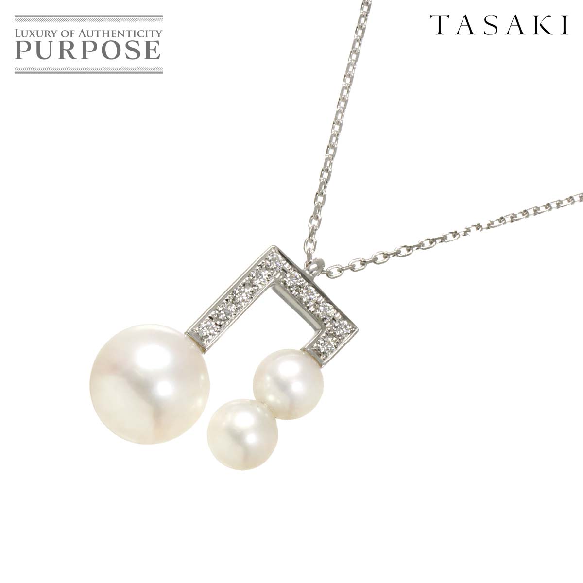 楽天市場】タサキ 田崎真珠 TASAKI ネックレス バランス ネオ P