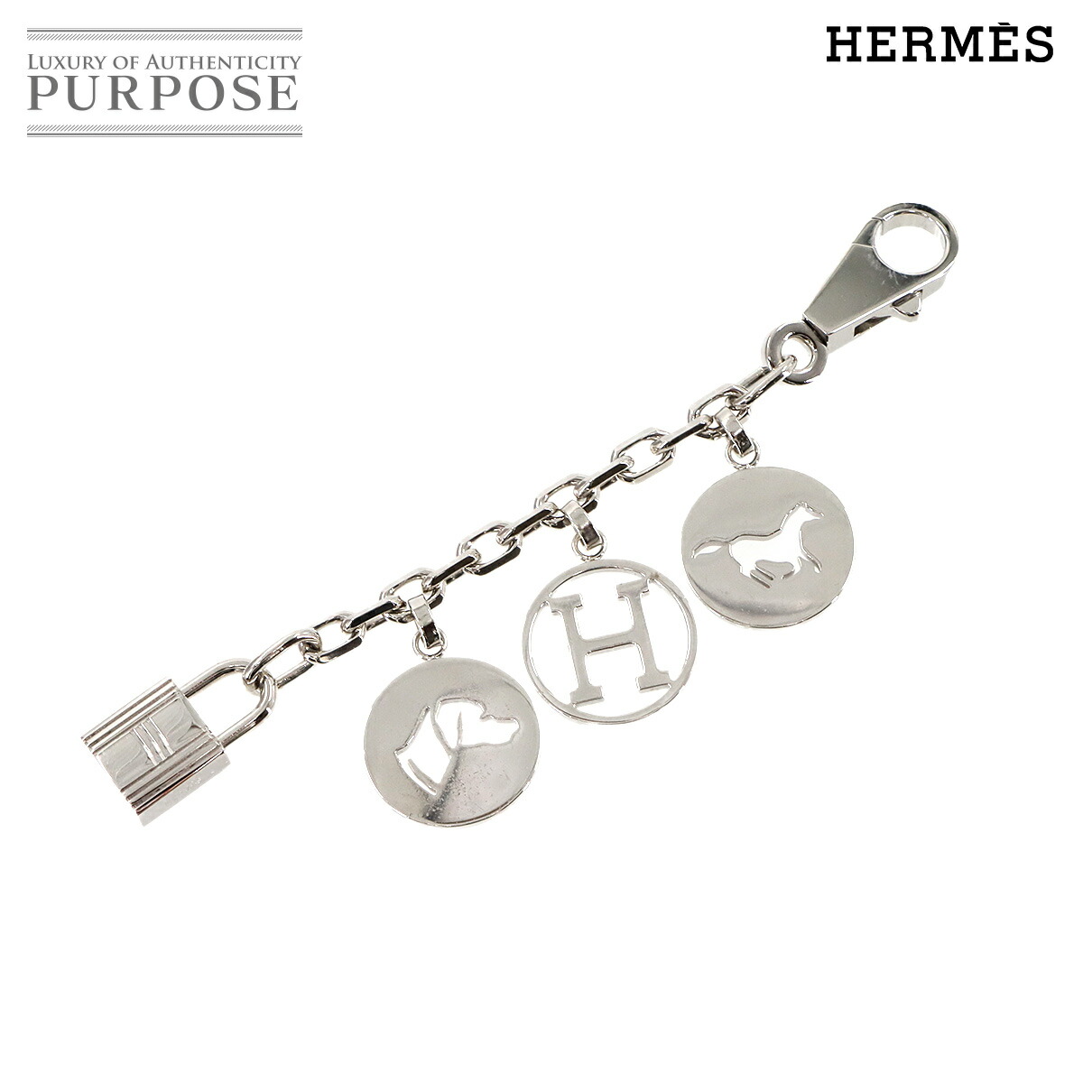 HERMES エルメス アミュレット4 ブルロック キーホルダー チャーム 楽天市場】エルメス アミュレット4 ブルロック バッグチャーム