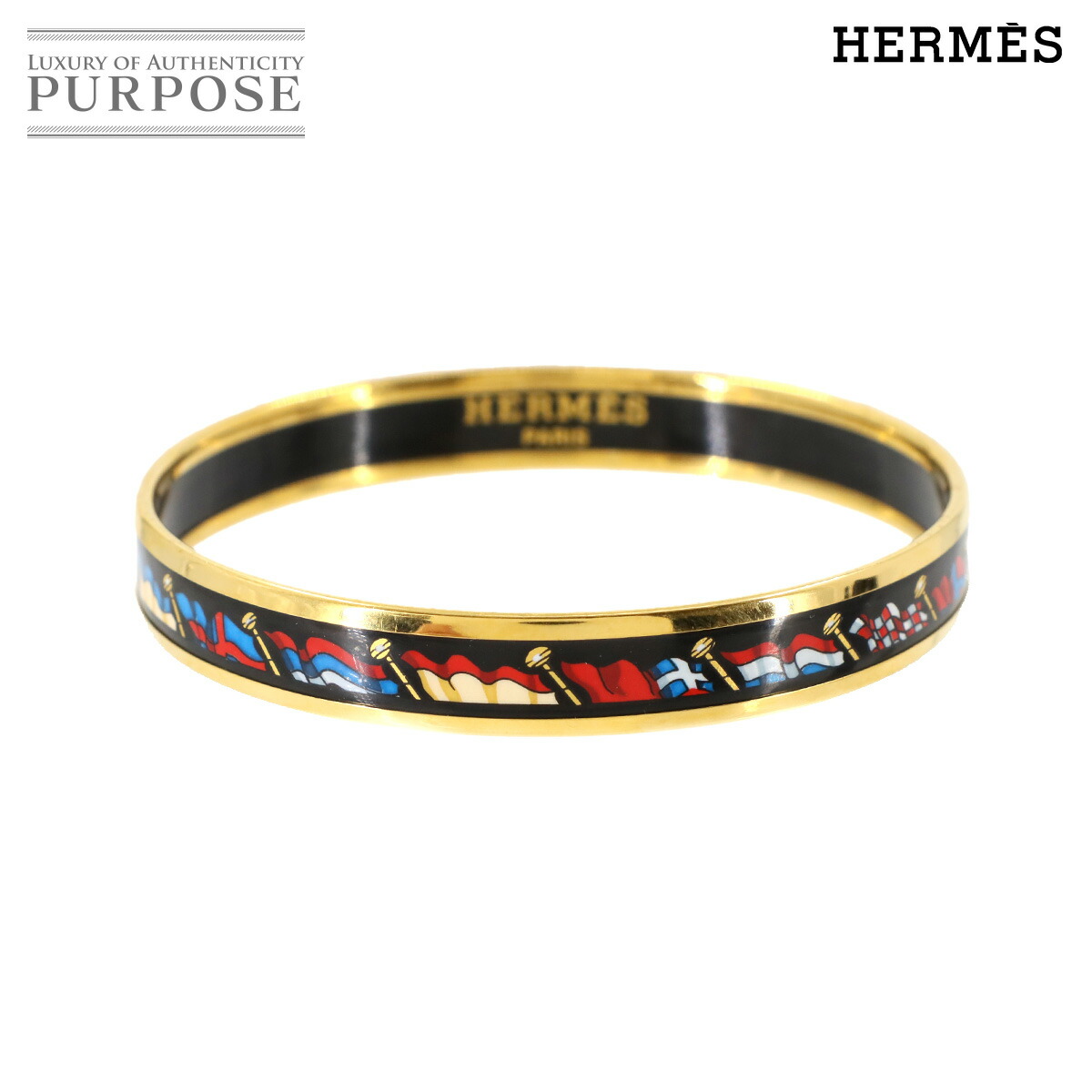 楽天市場】HERMES エルメス エマイユPM アクセサリー
