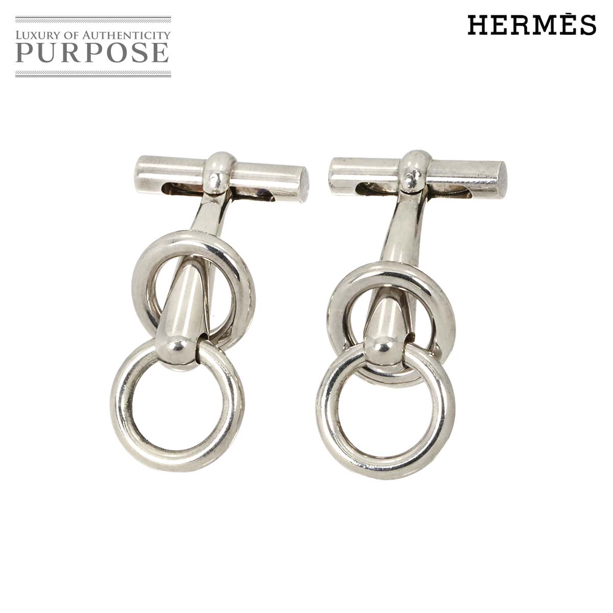 楽天市場】エルメス カフス シェーヌダンクル SV スターリングシルバー