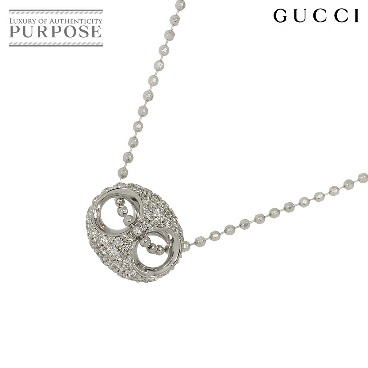 楽天市場】グッチ GUCCI ネックレス GGランニング ロゴ 1