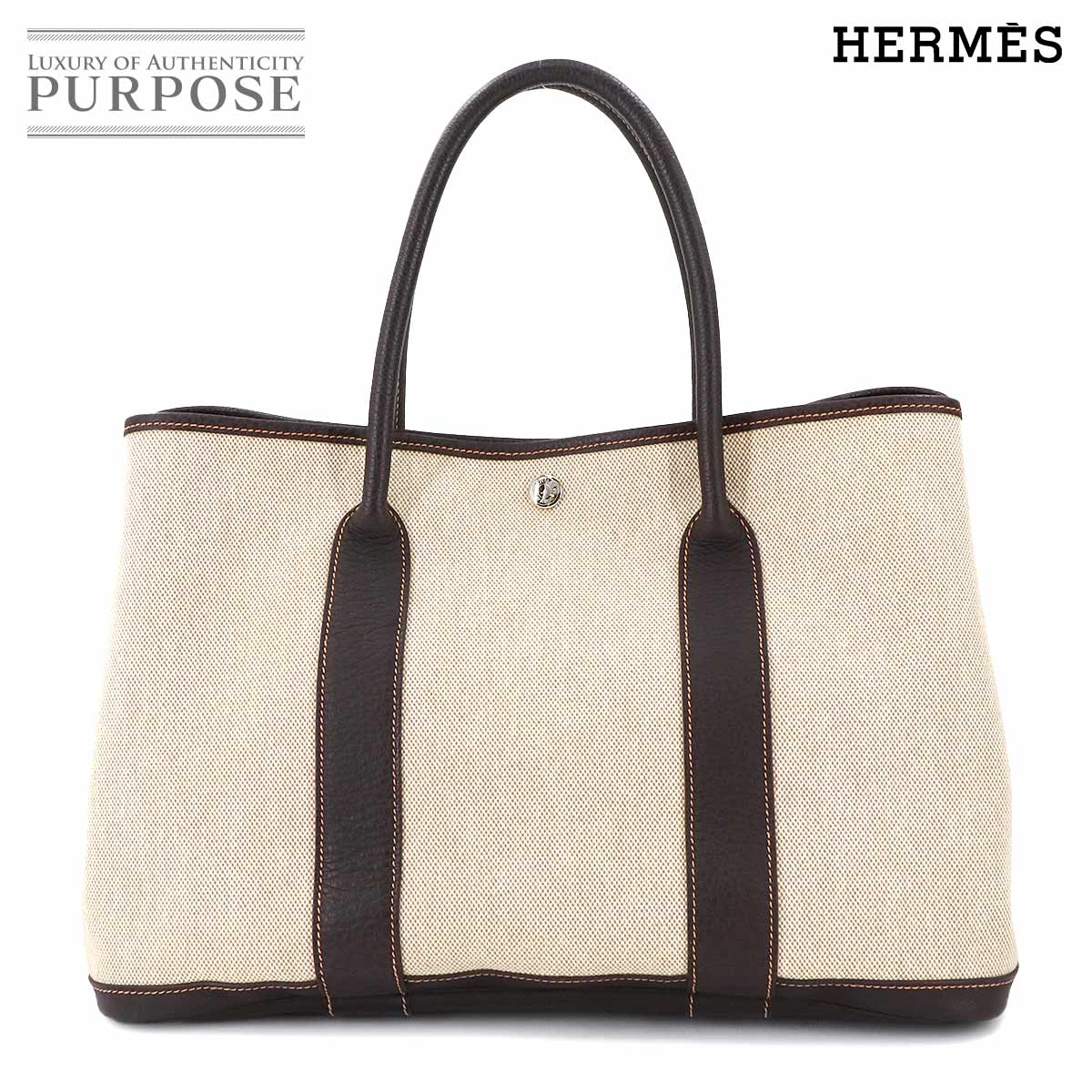 【レザー /Gris asphalt】HERMES ガーデンパーティー36 PM レザー /Gris asphalt】HERMES ガーデンパーティー36 PM (HERMES