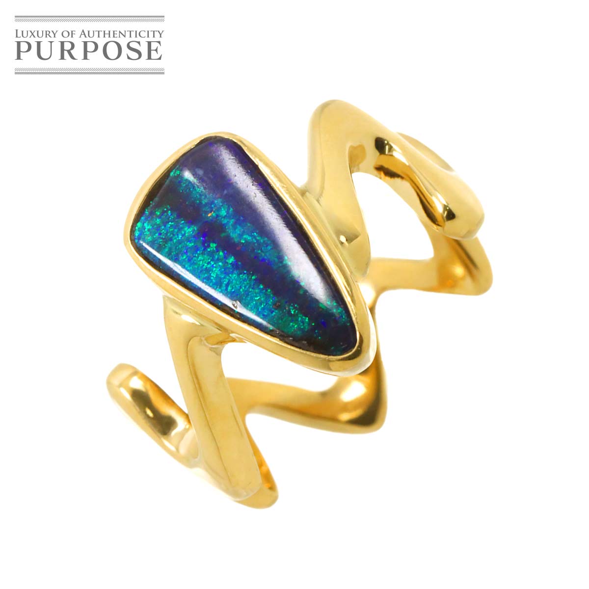 MONAKA jewellery ボルダーオパールリング 14号 MONAKA jewellery