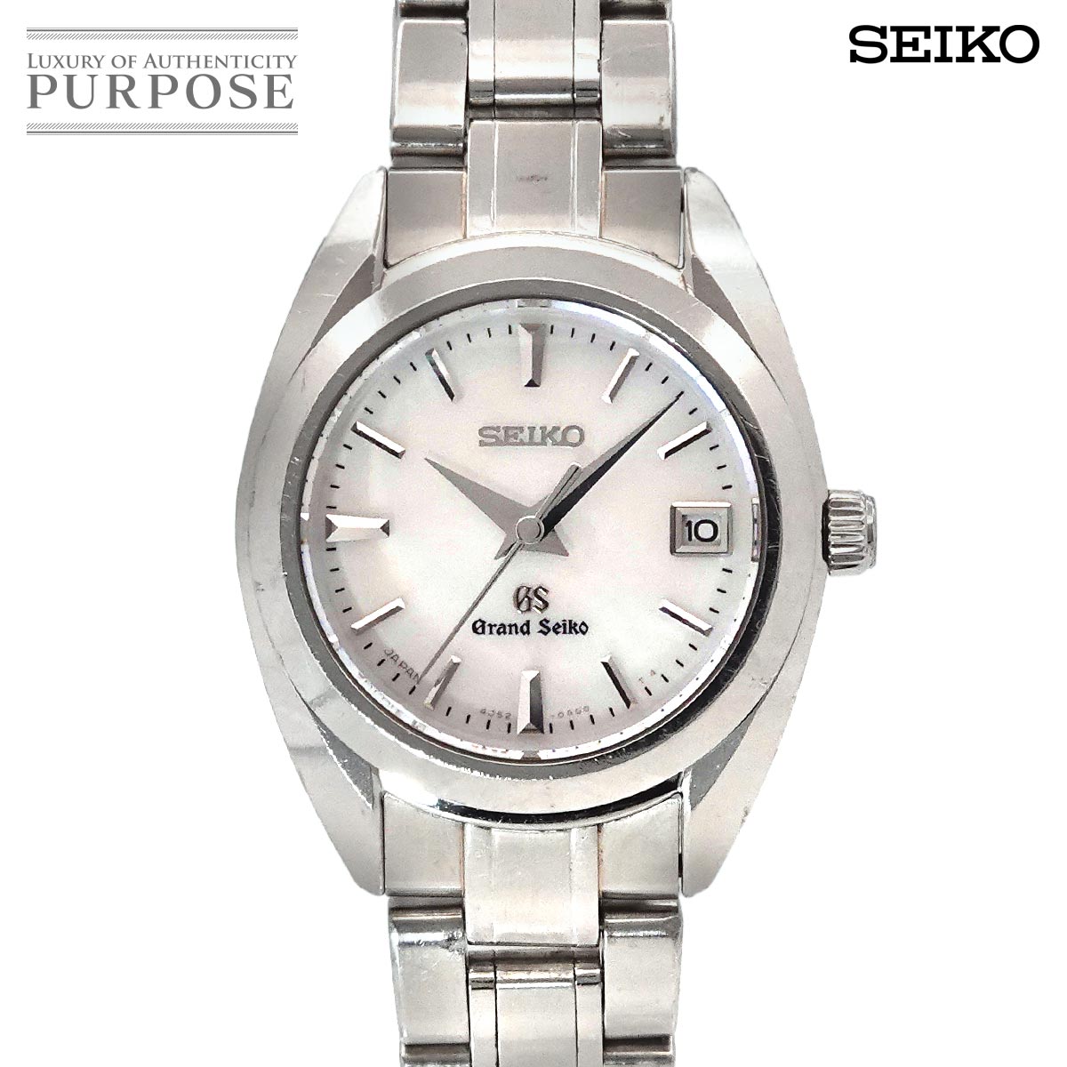 セイコー SEIKO GRAND QUARTZ グランド ツインクォーツ SEIKO】セイコー グランドクオーツ ホワイト文字盤 ツイン