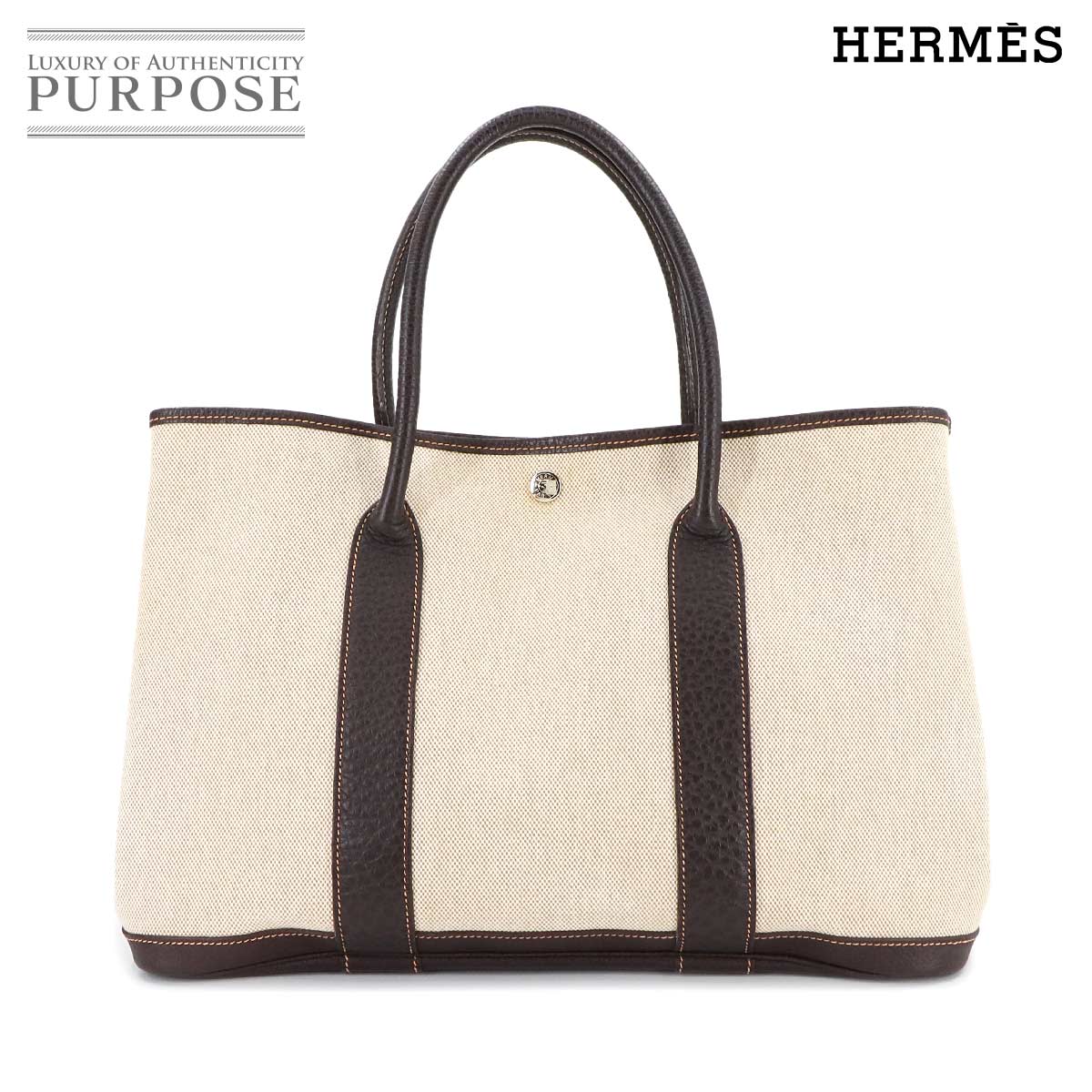 楽天市場】【美品】エルメス【HERMES】ガーデンパーティ36