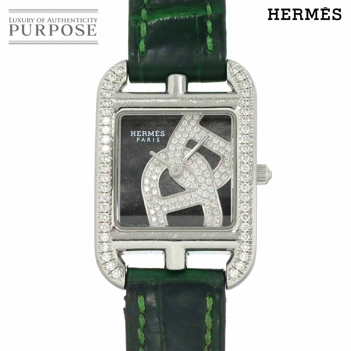 楽天市場】Hermes エルメス ケープコッド ドゥゾーン レディース腕時計