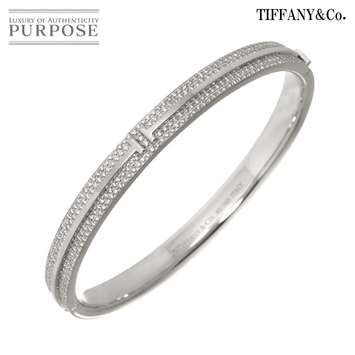 K*様 未使用品　美品　ティファニー　ダイヤモンド　6P ブレスレット K18 TIFFANY&Co. ティファニー バイザヤード 6P ダイヤモンド