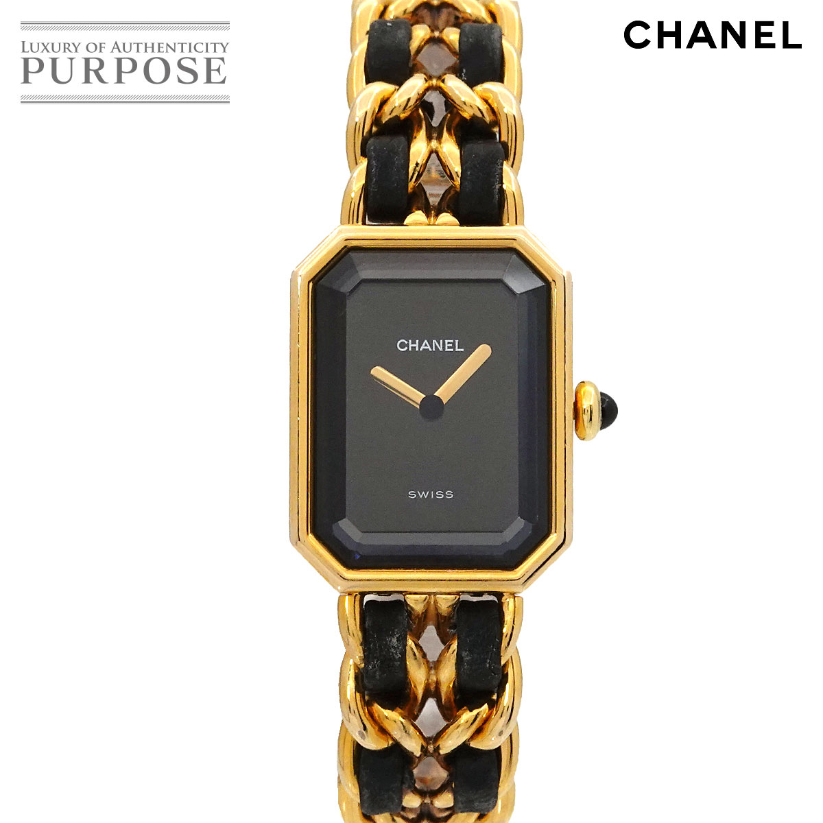 楽天市場】シャネル CHANEL プルミエール ブラック ゴールド