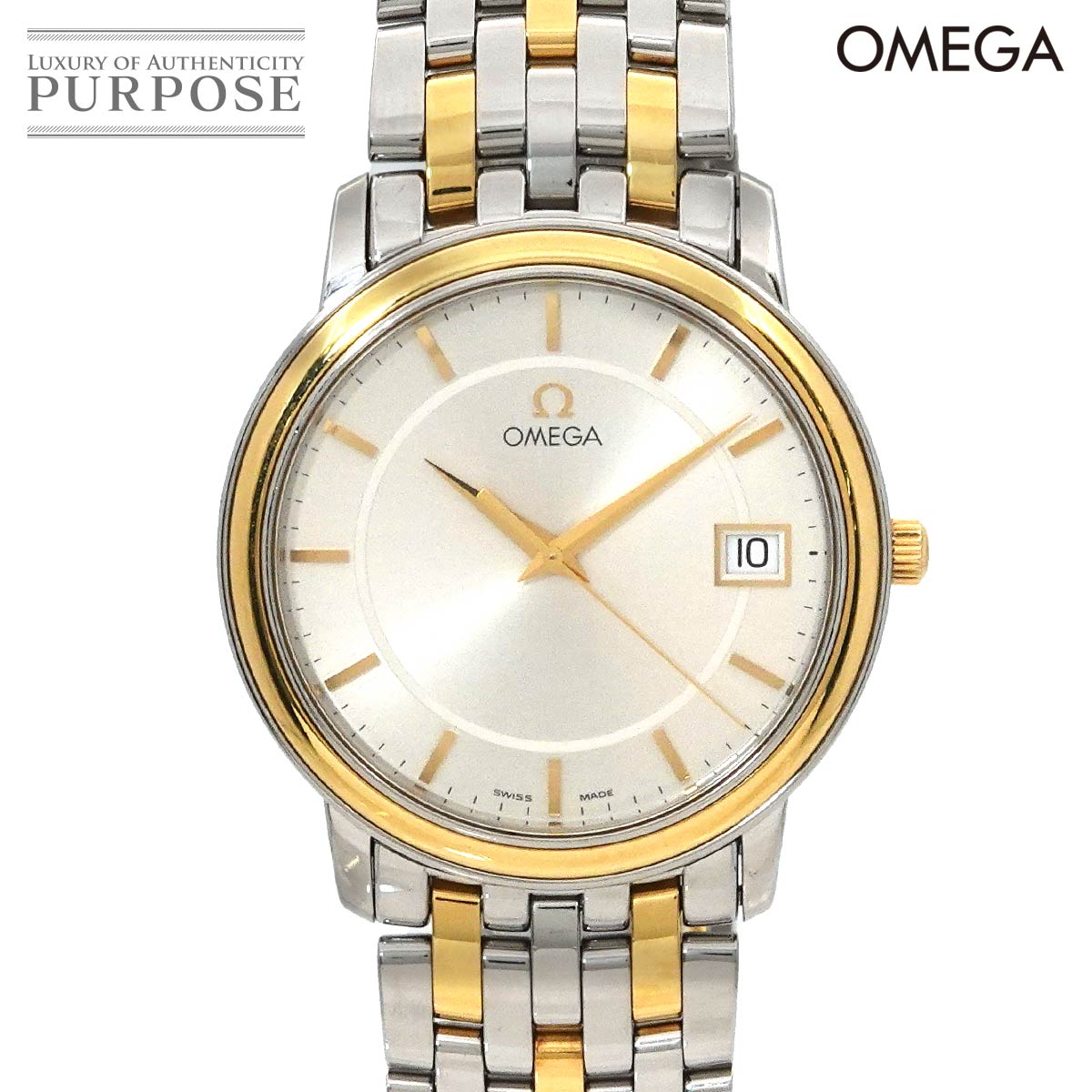 OMEGA オメガ コンビブレス ゴールド 幅18mm 型番不明 Yahoo!オークション -「(オメガ omega) コンビ」(ベルト