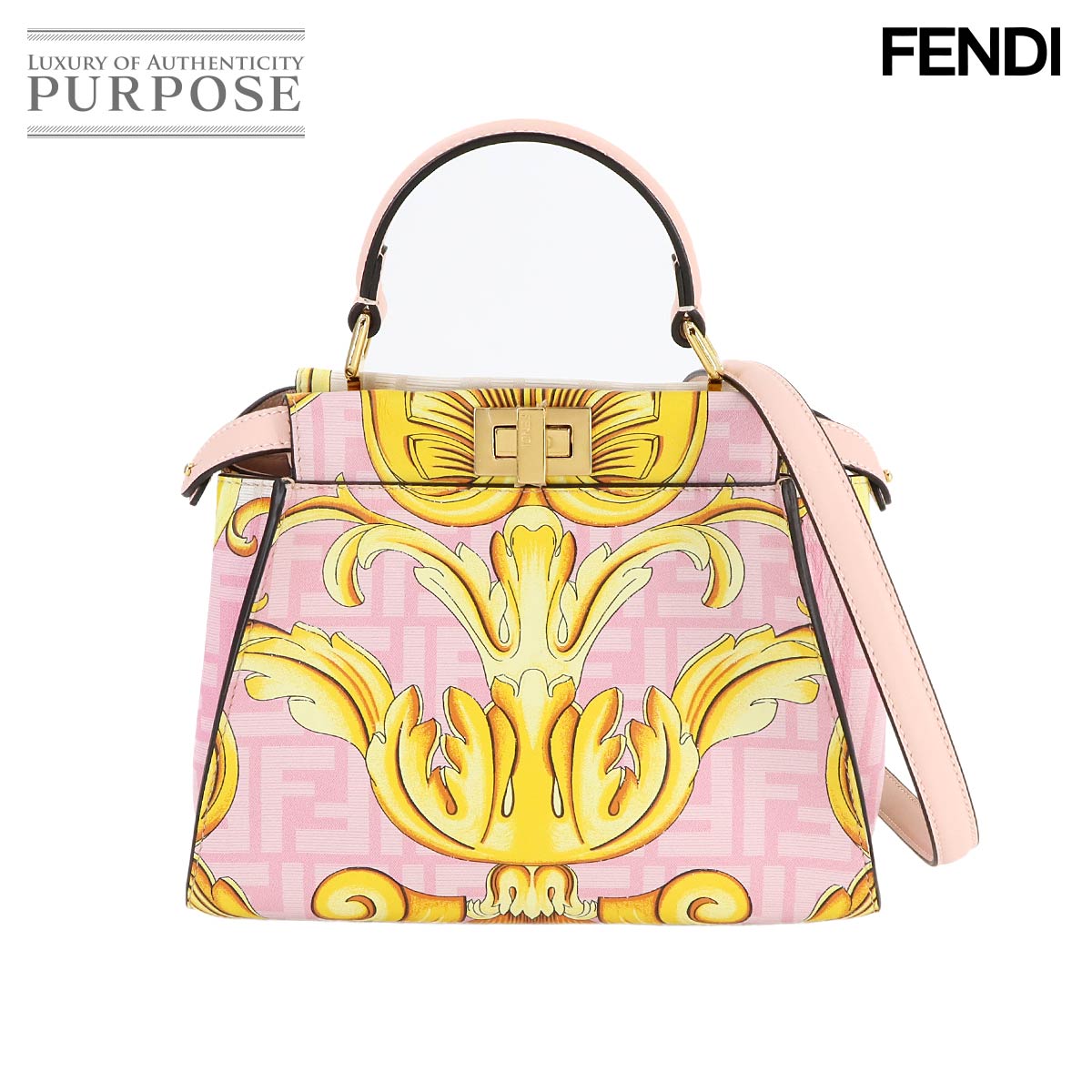超美品　FENDI　フェンディ　マルチカラー　ピーカブー　ディフェンダー 楽天市場】フェンディ ピーカブー（カラーマルチカラー