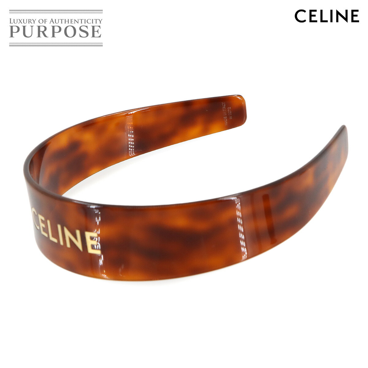 CELINE ヘアバンド ☆Celine セリーヌ☆ヘッドバンド カチューシャ トリオンフ