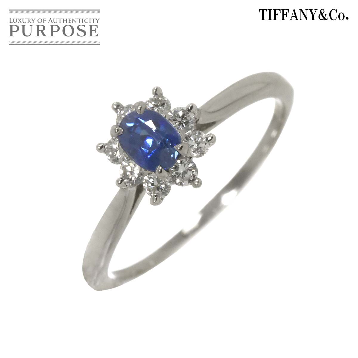 【美品】 TIFFANY&Co. リング　スタッキング　サファイア　10号 楽天市場】ティファニー スタッキング サファイア リング・指輪