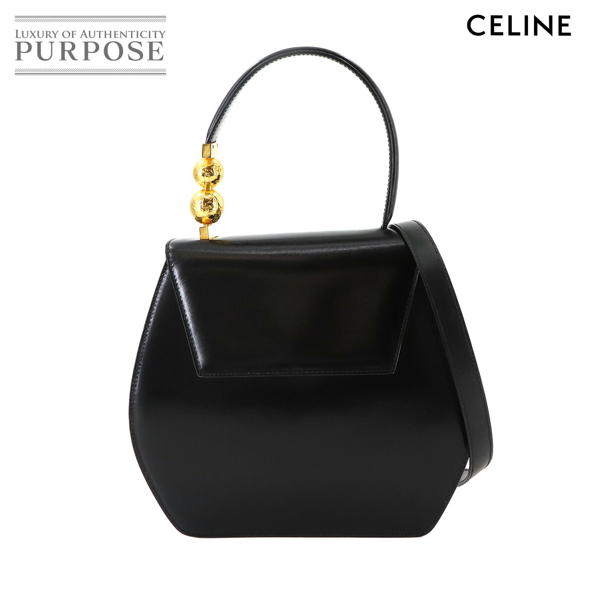 楽天市場】美品 セリーヌ CELINE 2way ハンドバッグ ショルダー