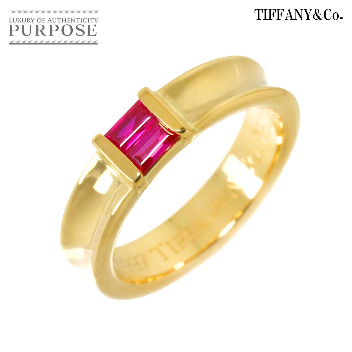 楽天市場】TIFFANY&Co. ティファニー リング 指輪 ルビー