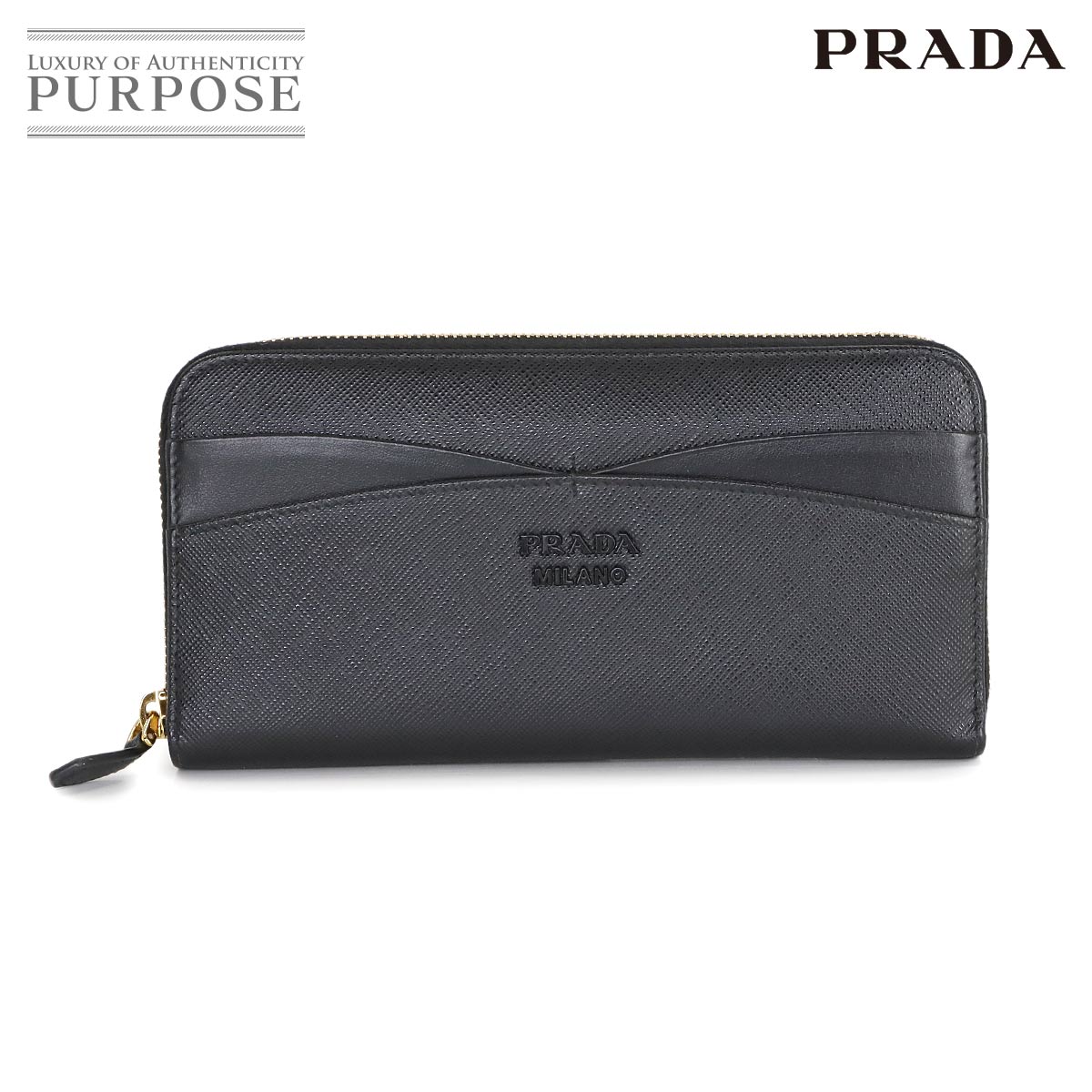 楽天市場】プラダ 長財布 レディース サフィアーノ タブ 二つ折り 財布