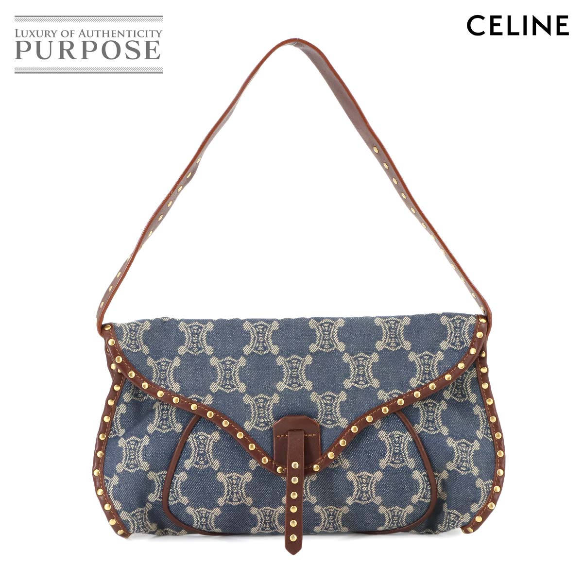 CELINE セリーヌ　パリマカダム ワンショルダーバック　デニム キャンバス 楽天市場】CELINE セリーヌ パリマカダム ショルダーバッグ ワン
