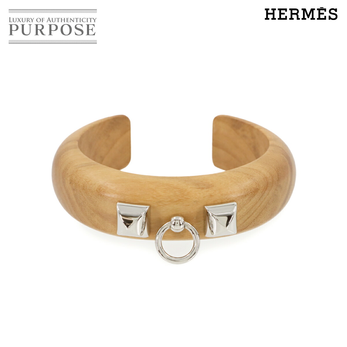 新品未使用 HERMES エルメス コリエドシアン オリーブ ウッド バングル 楽天市場】【未使用品】【ジュエリー】HERMES エルメス コリエドシアン