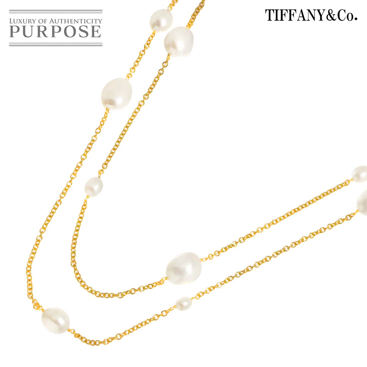 楽天市場】(新品仕上げ済）ティファニー TIFFANY バイザヤード パール