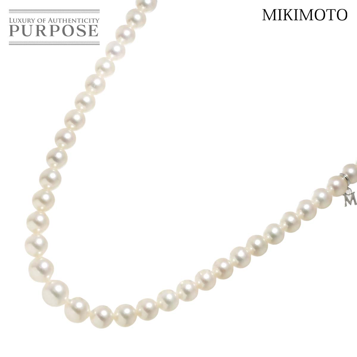 楽天市場】ミキモト ネックレス MIKIMOTO あこや真珠 7.7mm