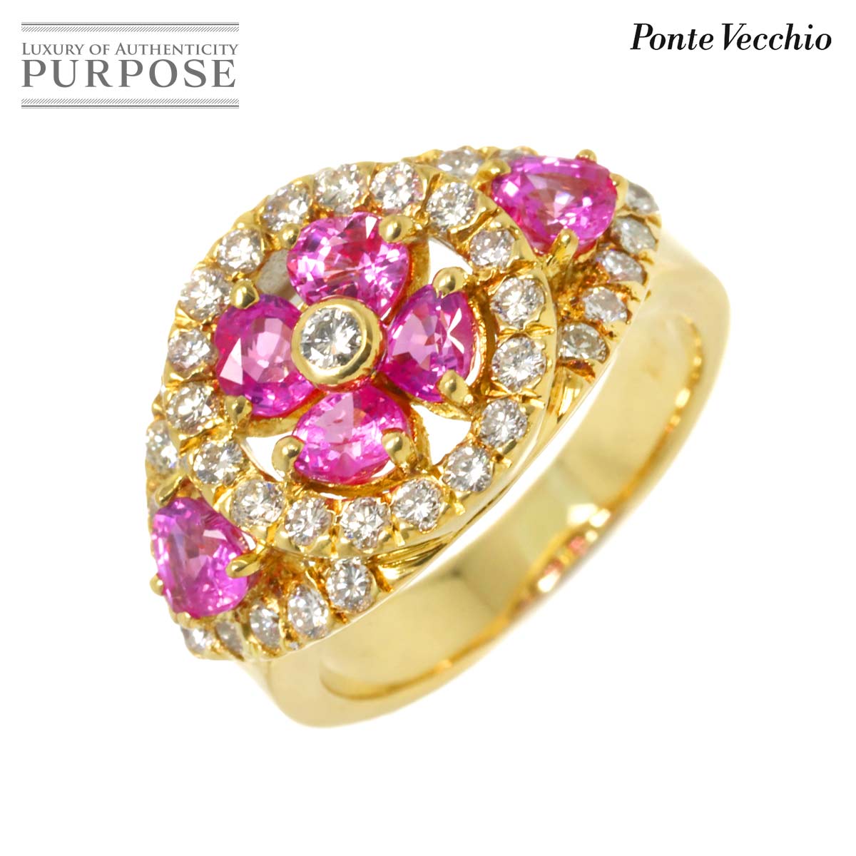 楽天市場】【Ponte Vecchio】ポンテヴェキオ イエローサファイア 2.26