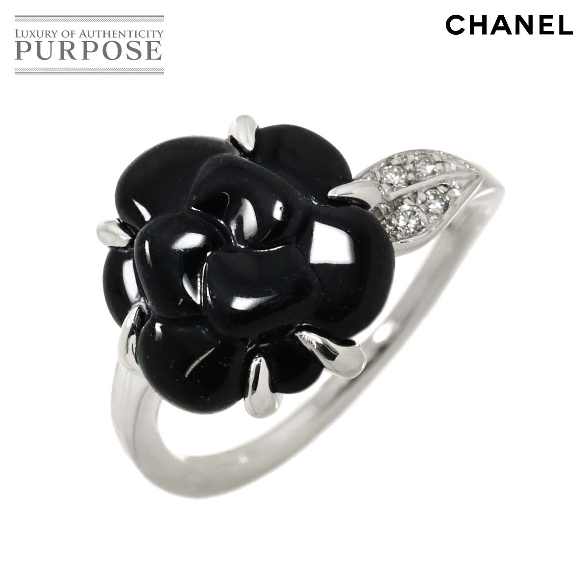 シャネル 指輪 CHANEL 8号CHANEL/シャネル 中央 ダイヤモンド 0.26ct リング