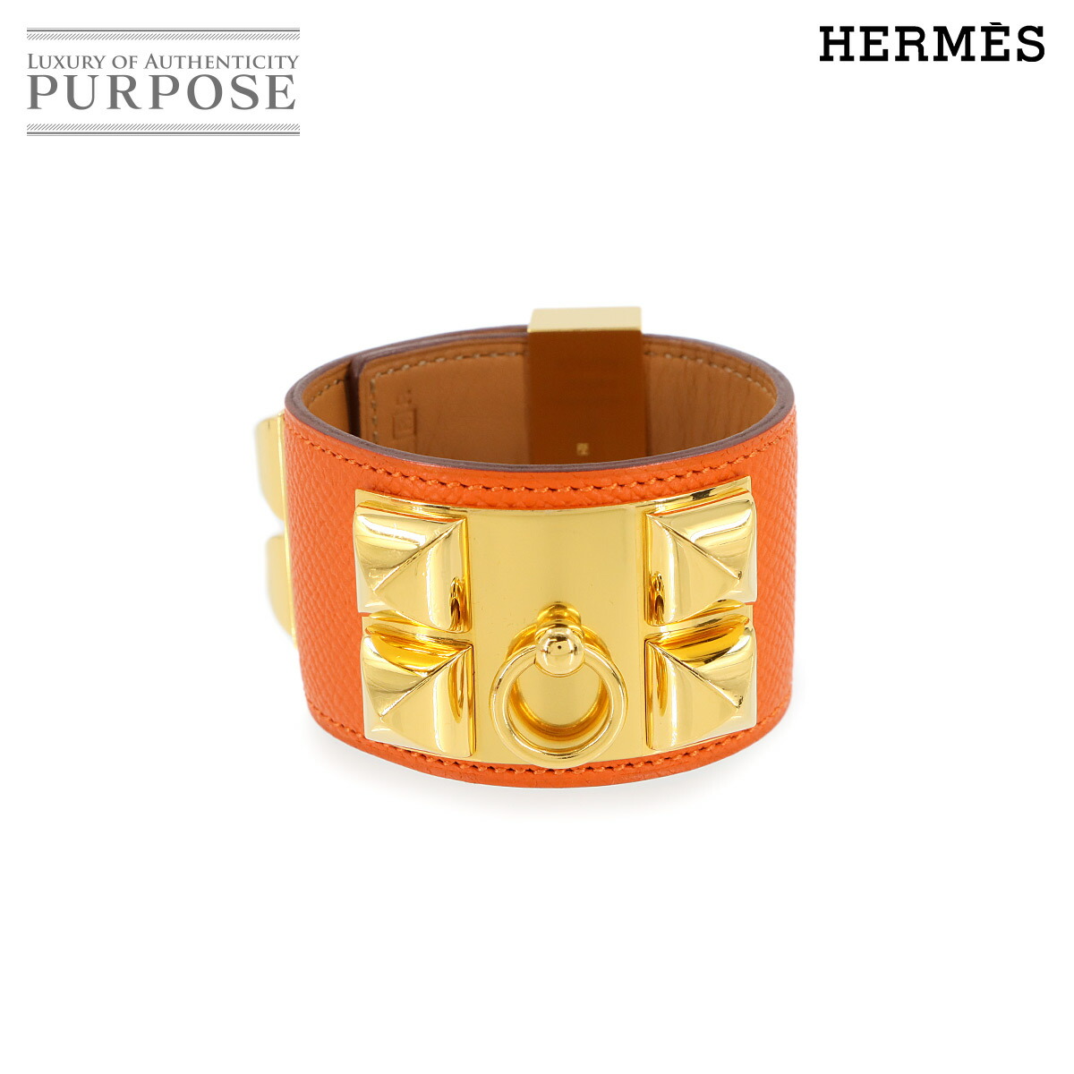 楽天市場】エルメス HERMES コリエドシアン バングル ＃T2
