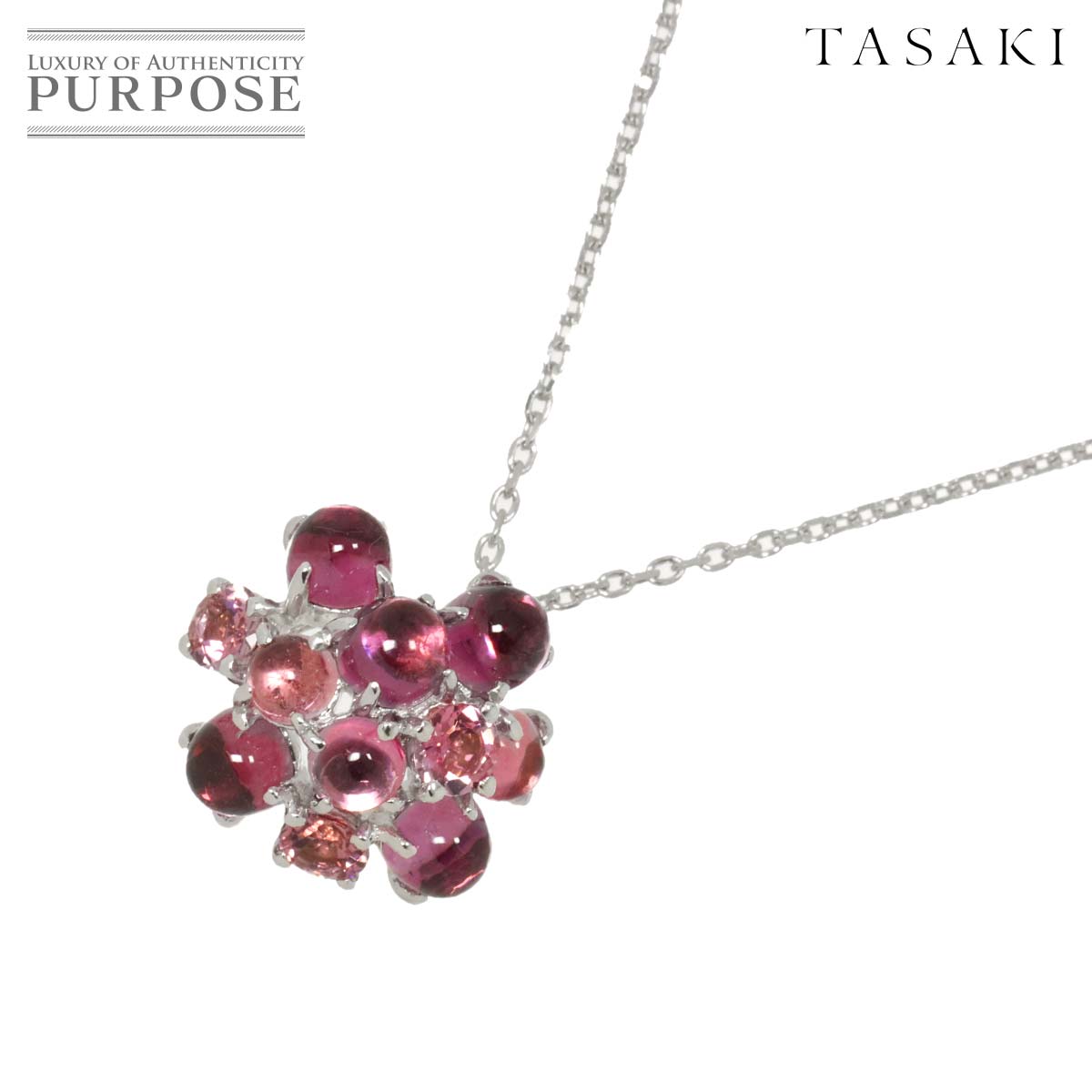 田崎真珠　K18　18金　アコヤ真珠　ペンダントトップ　ピンク系　ネックレス 田崎真珠 K18 18金 アコヤ真珠 ペンダントトップ ピンク系 ネックレス