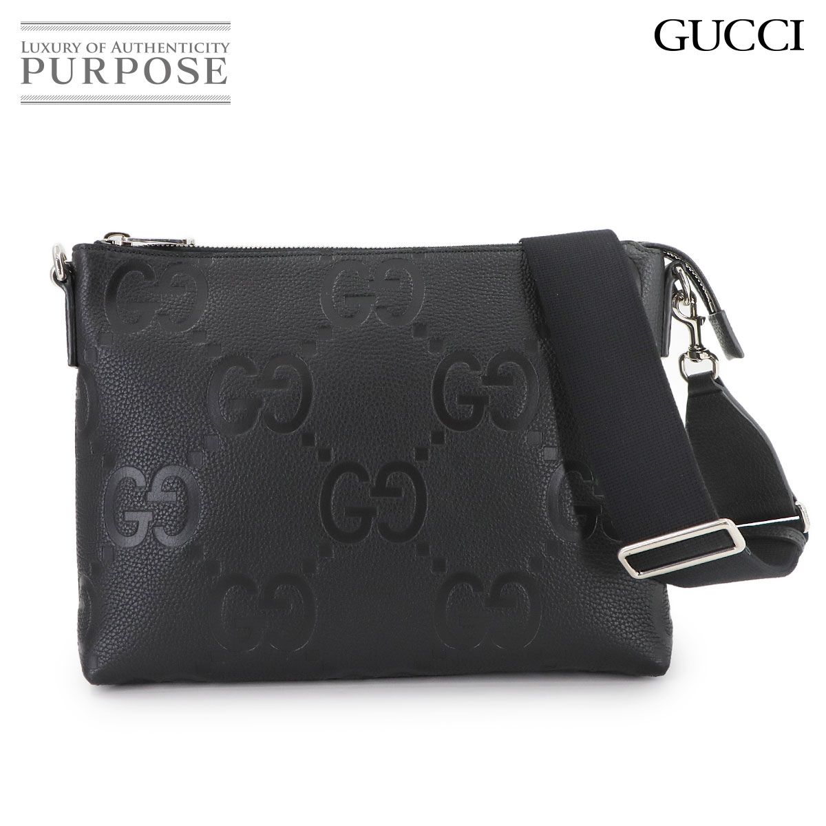 楽天市場】【中古】グッチ ジャンボ GG ミニバッグ クロスボディ