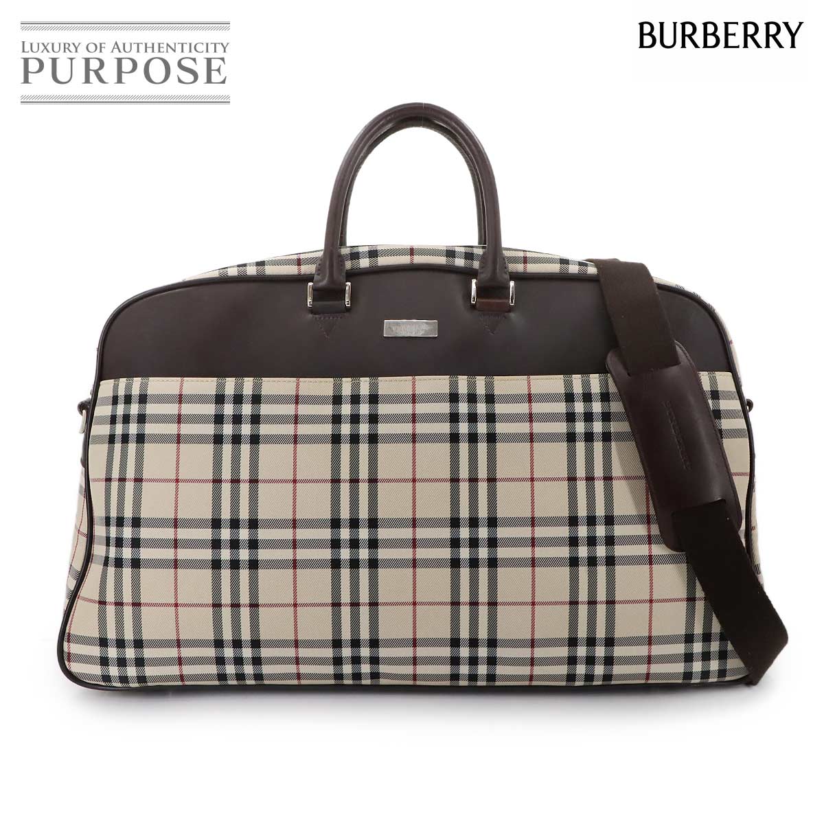 burberrys ノバチェック 2way ボストンバッグ 楽天市場】BURBERRY バーバリー ノバチェック チェック柄