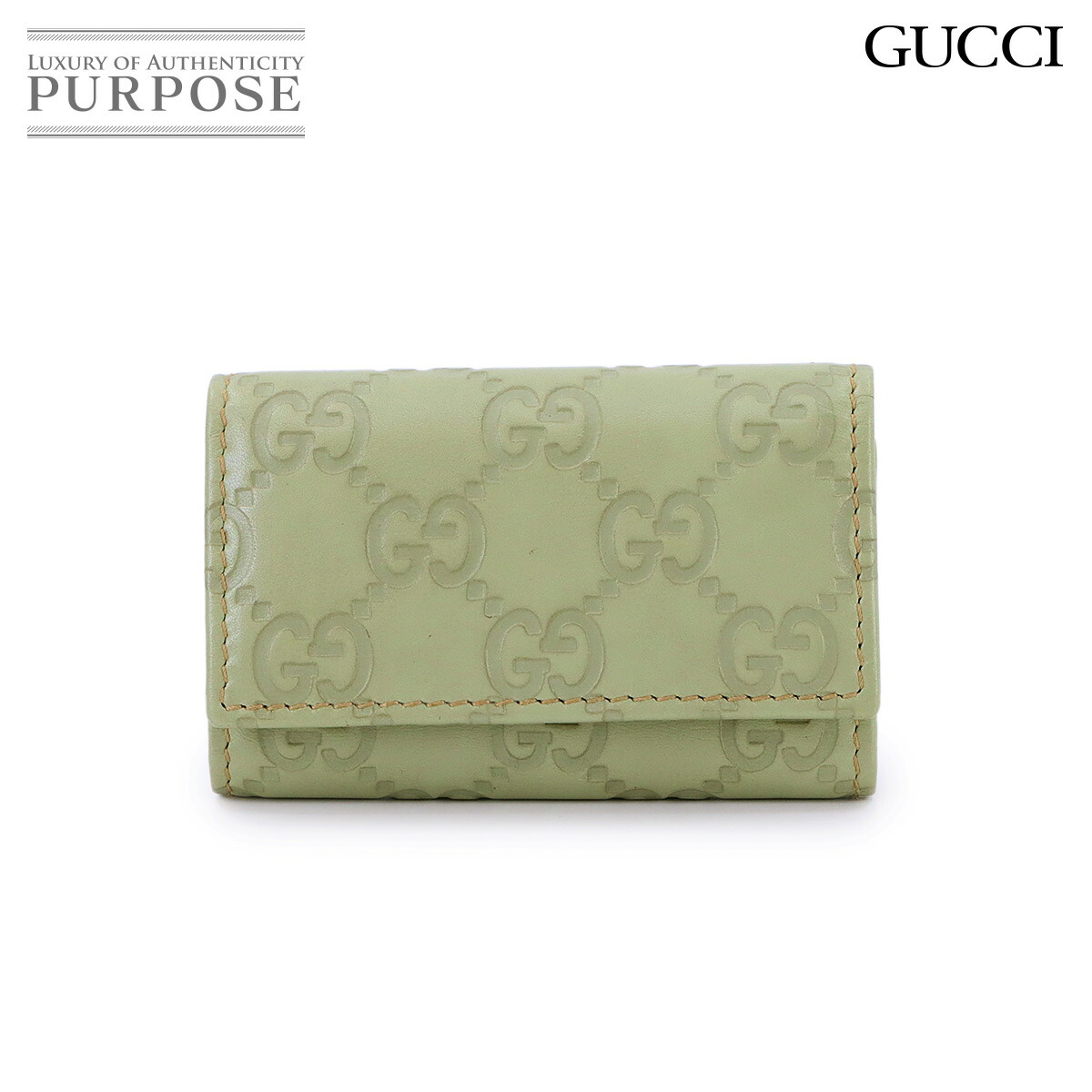 楽天市場】GUCCI グッチ グッチシマ ラブリー 6連キーケース GG