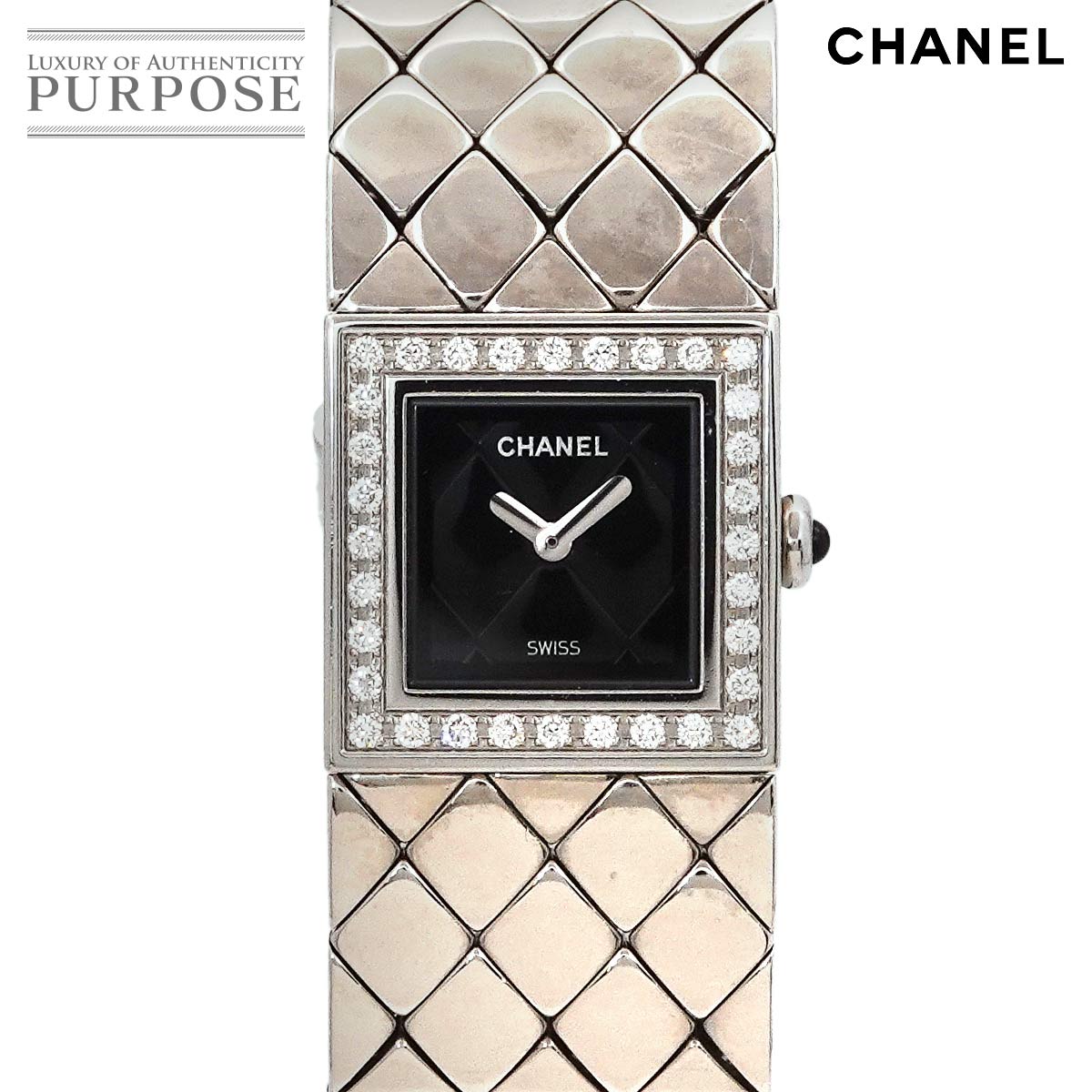 楽天市場】電池交換済 CHANEL シャネル マトラッセ H0500 純正