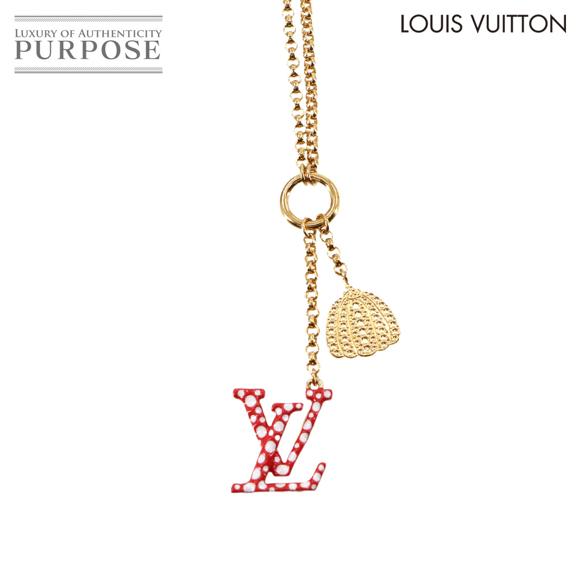楽天市場】ルイヴィトン LV × YK ペンダント・パンプキン ネックレス