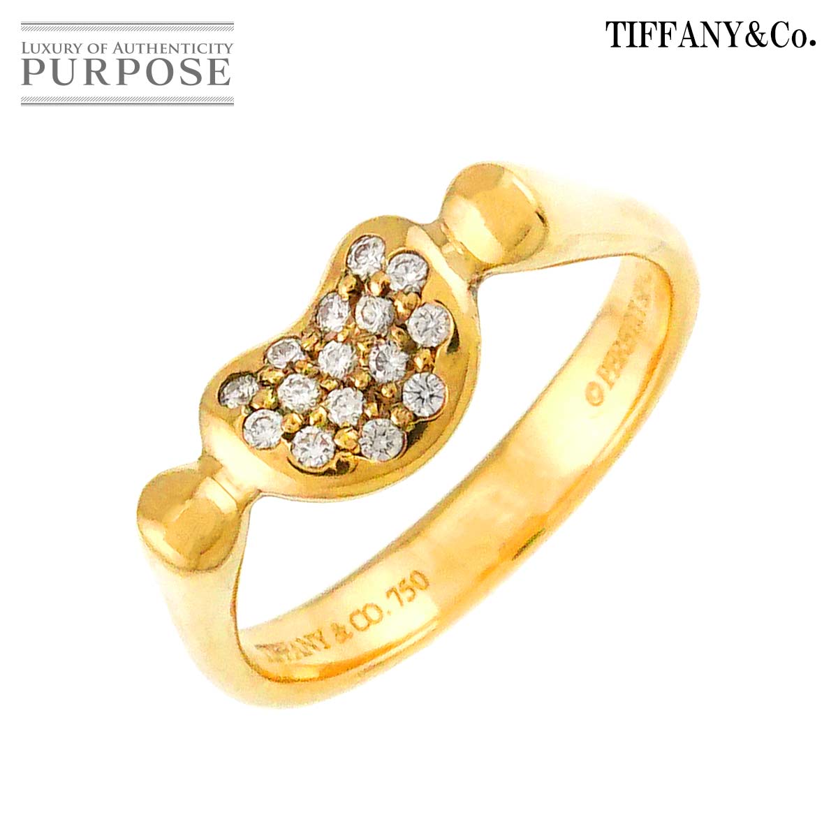 楽天市場】ティファニー Tiffany & Co. リング ビーン デザイン ミニ