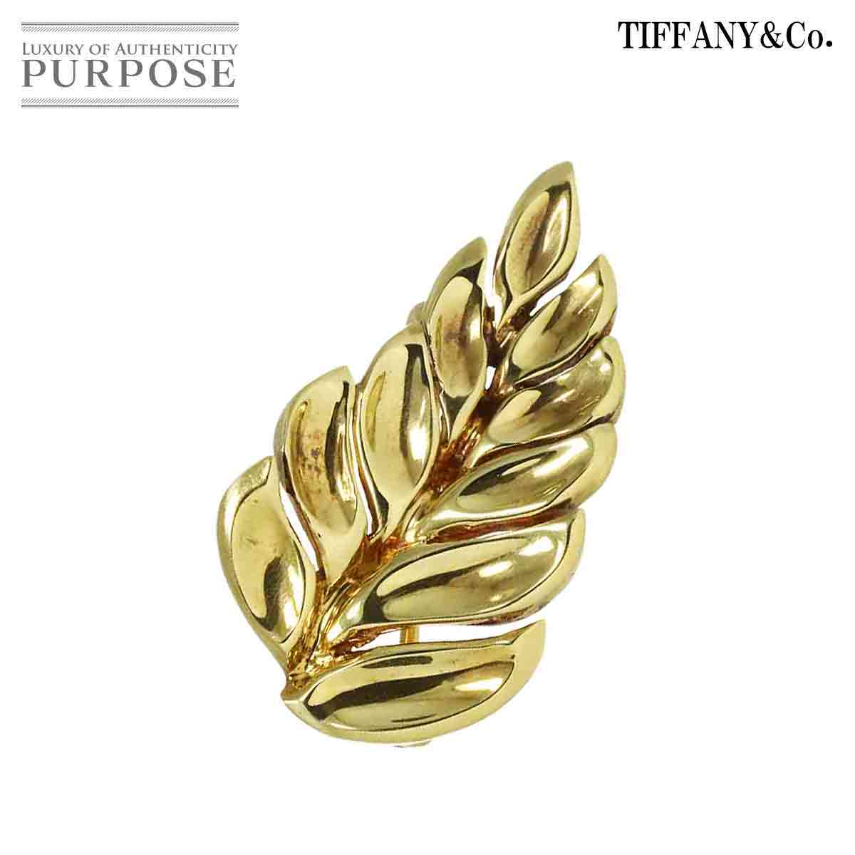楽天市場】ティファニー Tiffany & Co. ブローチ リーフモチーフ K18YG