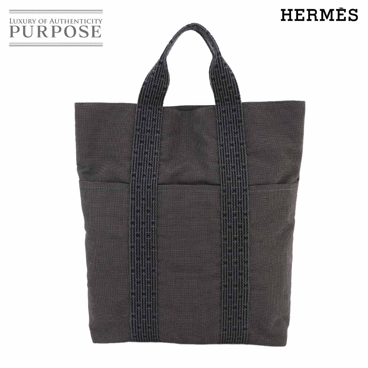 楽天市場】【エルメス】HERMES エールライン カバス 縦長 トート