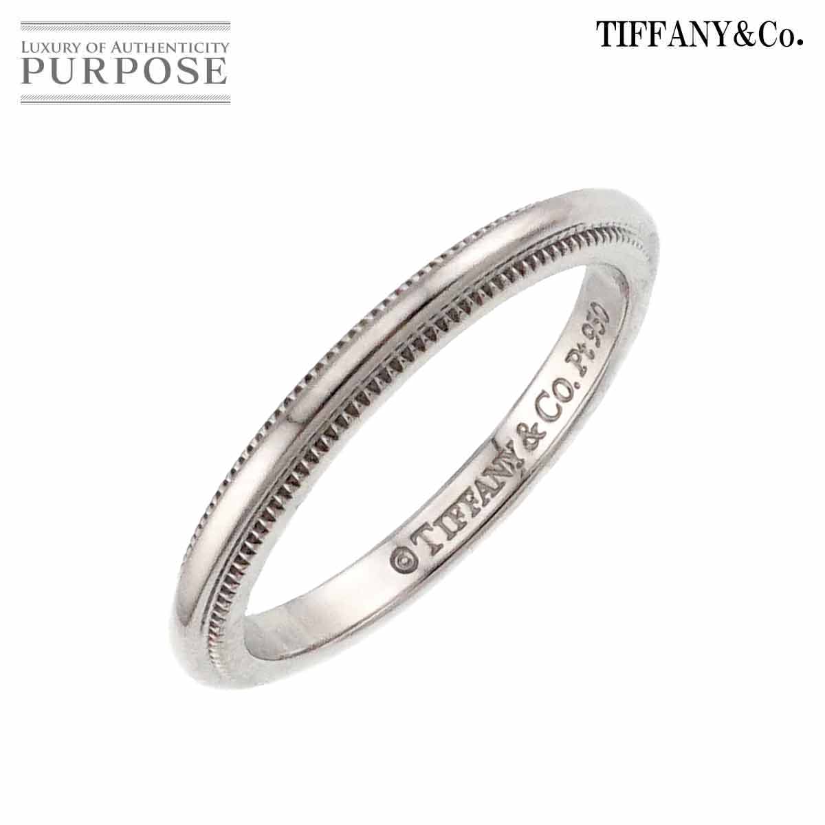 ティファニー TIFFANY＆CO ダブルミルグレイン リング Pt950美品 楽天市場】【ギフト品質】ティファニー Tiffany&Co リング 指輪