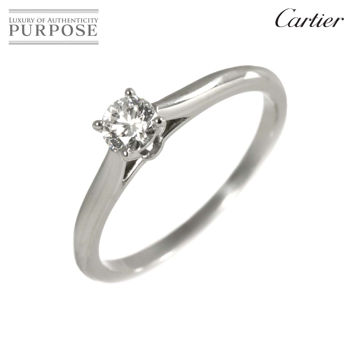 楽天市場】Cartier （カルティエ） ソリテール ダイヤモンド リング