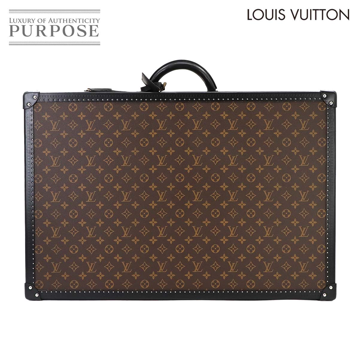 【新品負けず劣らず】 ルイ ヴィトン LOUIS VUITTON モノグラム マカサー SPO 個人的 螺子釘拾 70 ブート 容れもの 御徒面子 赤銅色 黒いこと Bilstein 【中古】