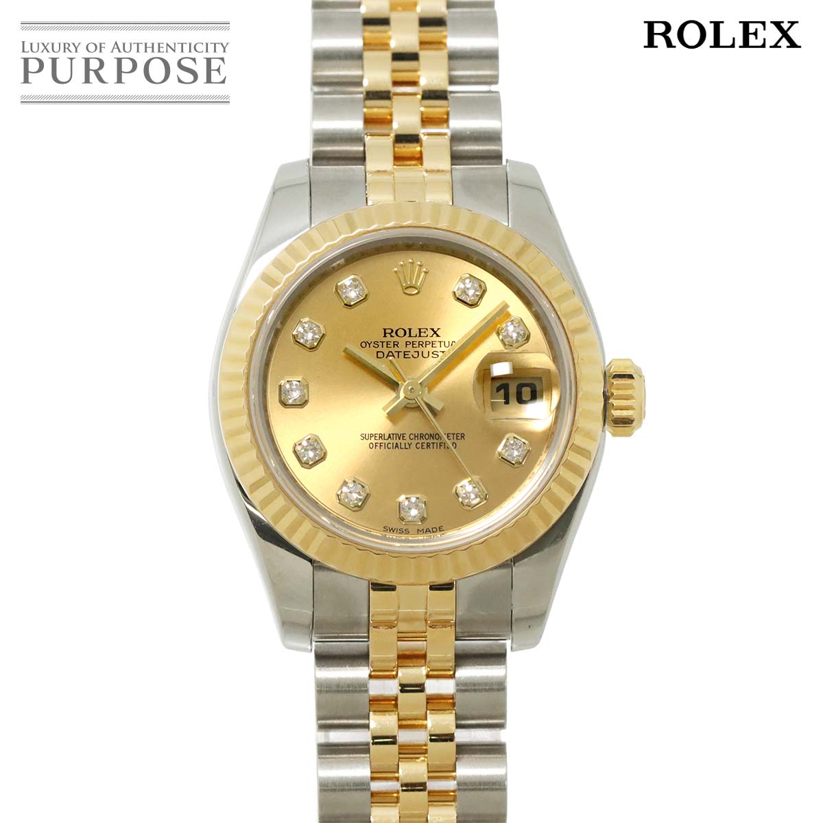 楽天市場】ロレックス ROLEX レディース 69173 / 79173 デイトジャスト