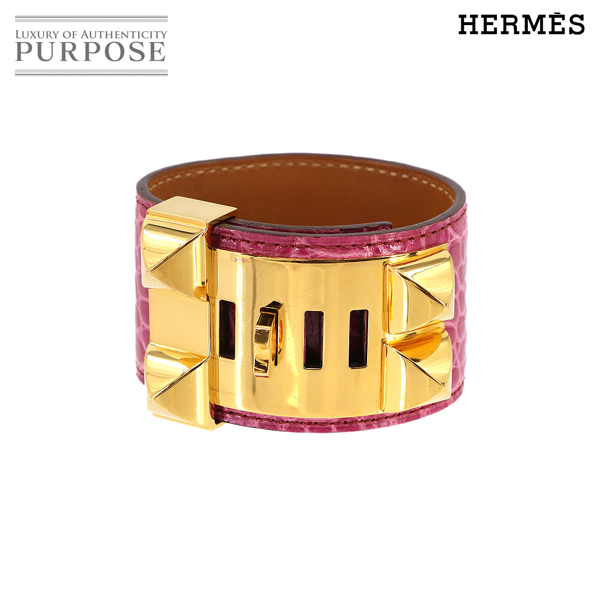 エルメス　アリゲーター　クロコダイル　ブレスレット 楽天市場】【HERMES】 エルメス ケリー ドゥブルトゥール ブレスレット