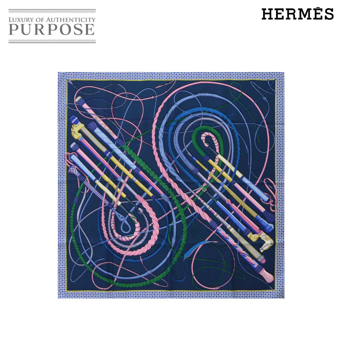 楽天市場】【未使用品】【アパレル】HERMES エルメス カレ90 スカーフ