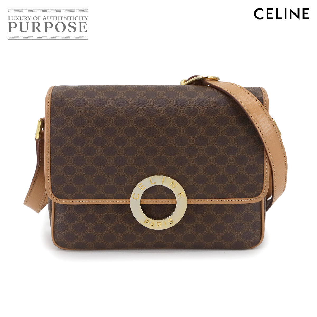 CELINE マカダム柄 楽天市場】CELINE セリーヌ マカダム柄 ブラゾン柄 ショルダーバッグ