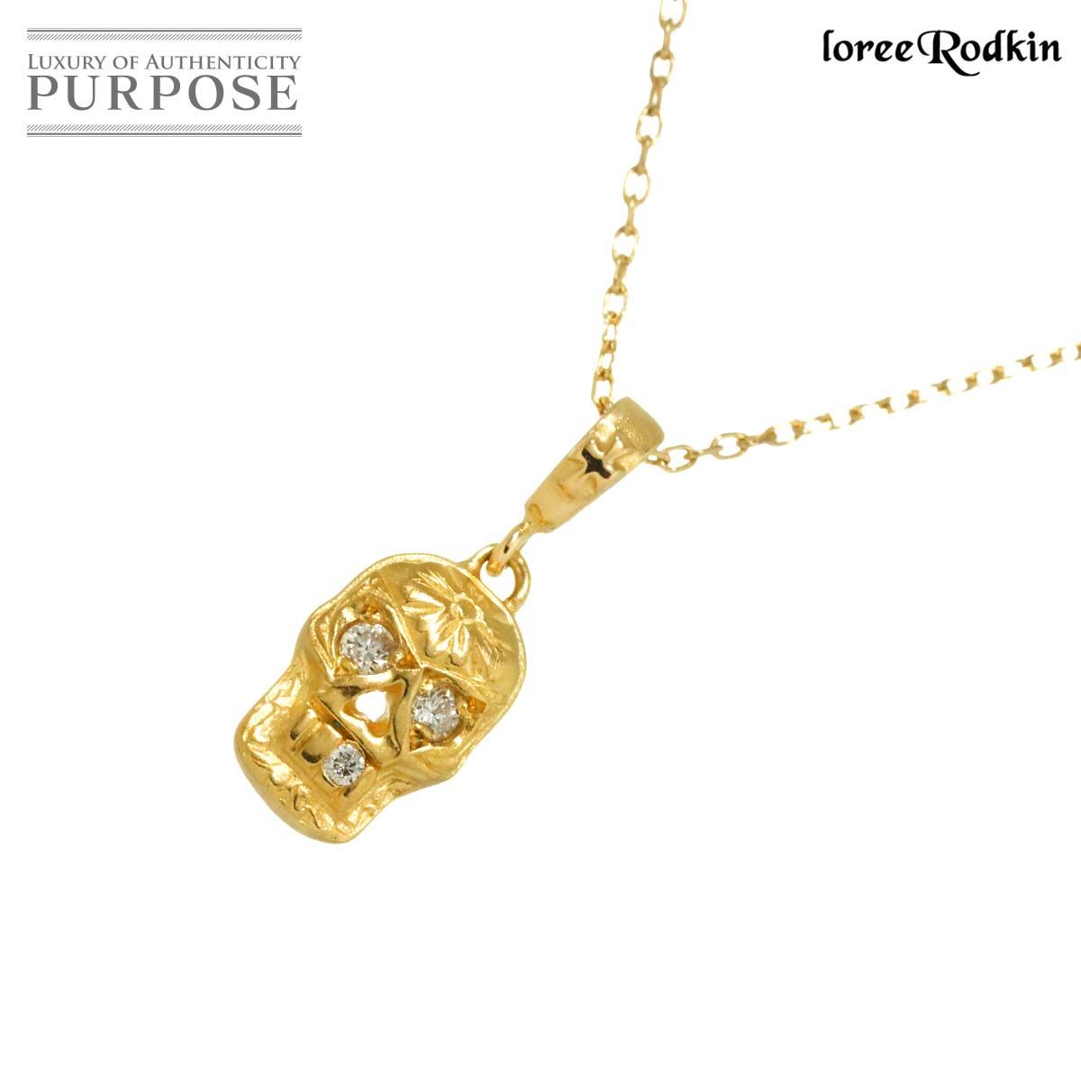 《美品》ローリーロドキン　ネックレス　タイニークローバークロス　SV925 楽天市場】【ジュエリー】Loree Rodkin ローリー ロドキン クロス