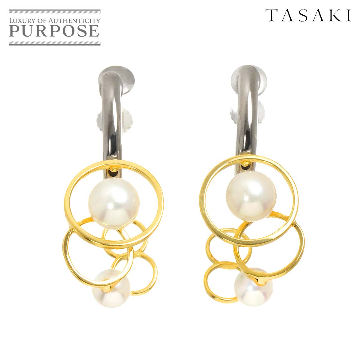 楽天市場】【新品同様】 タサキ TASAKI コメット プラス アコヤ真珠